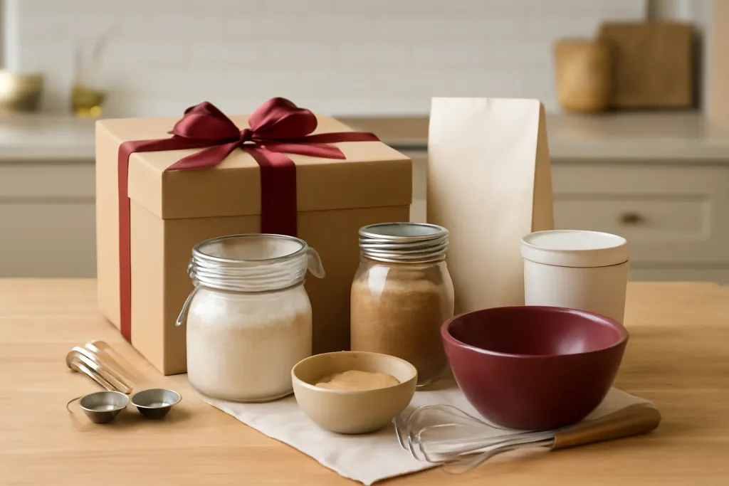 Editorial photograph representing Baker Pantry Starter Gift