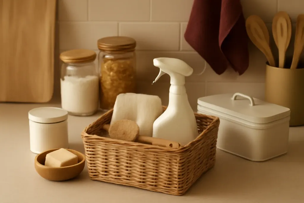Editorial photograph illustrating Look for Simple Cleaning and Storage from the Barista Gift Set For Beginners guide