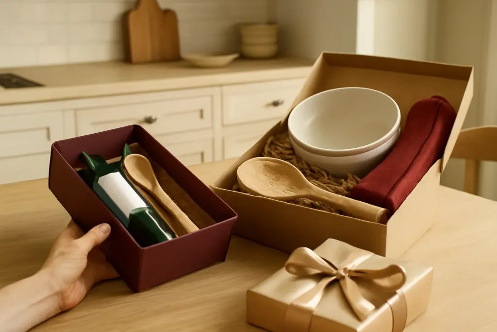 Editorial photograph illustrating Comparing Single-Serve and Multi-Item Bundles from the Hot Chocolate Gift Set guide