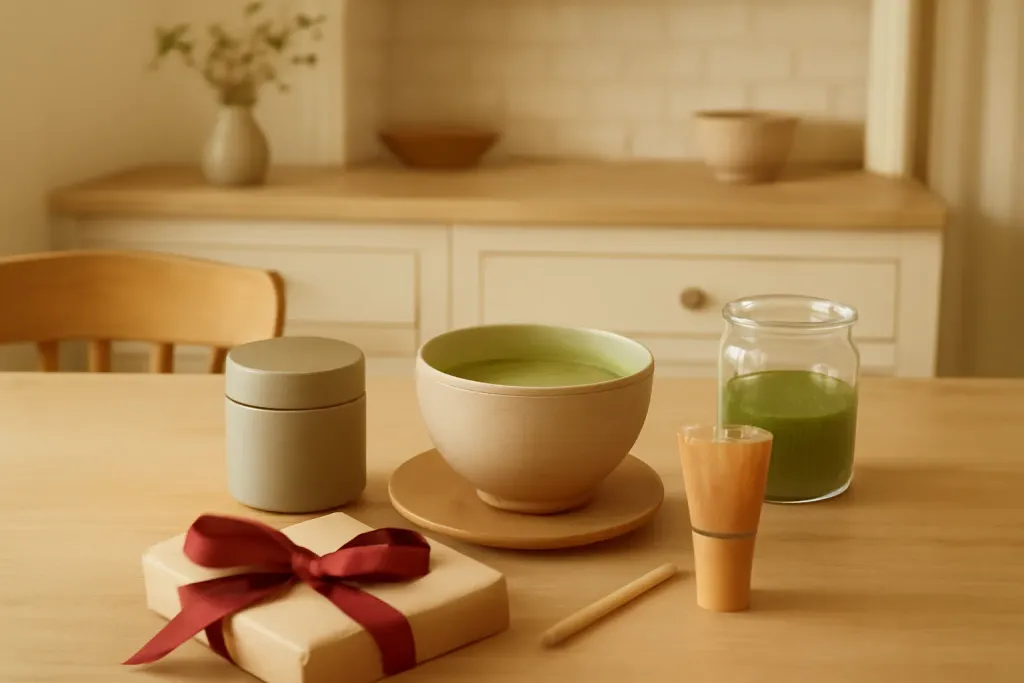 Editorial photograph representing Matcha Starter Kit Gift Guide