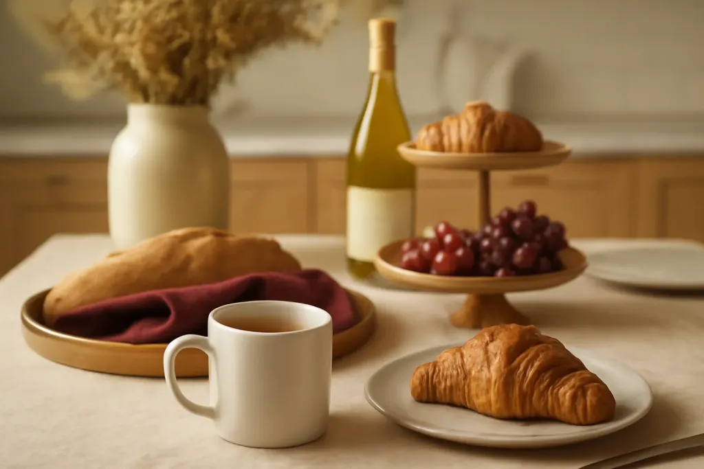 Editorial photograph illustrating Think About Entertaining, Display, and Table Feel from the Mocktail Gift Set Ideas guide