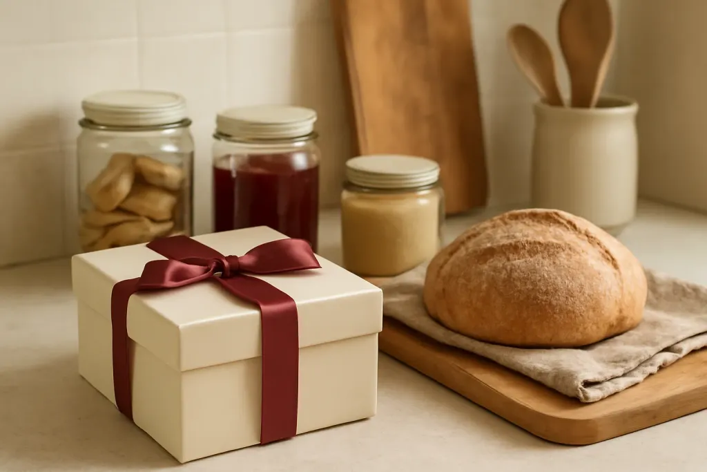 Editorial photograph illustrating Think About Shape, Size, and Use from the Monogrammed Cutting Board Ideas Gift Guide guide